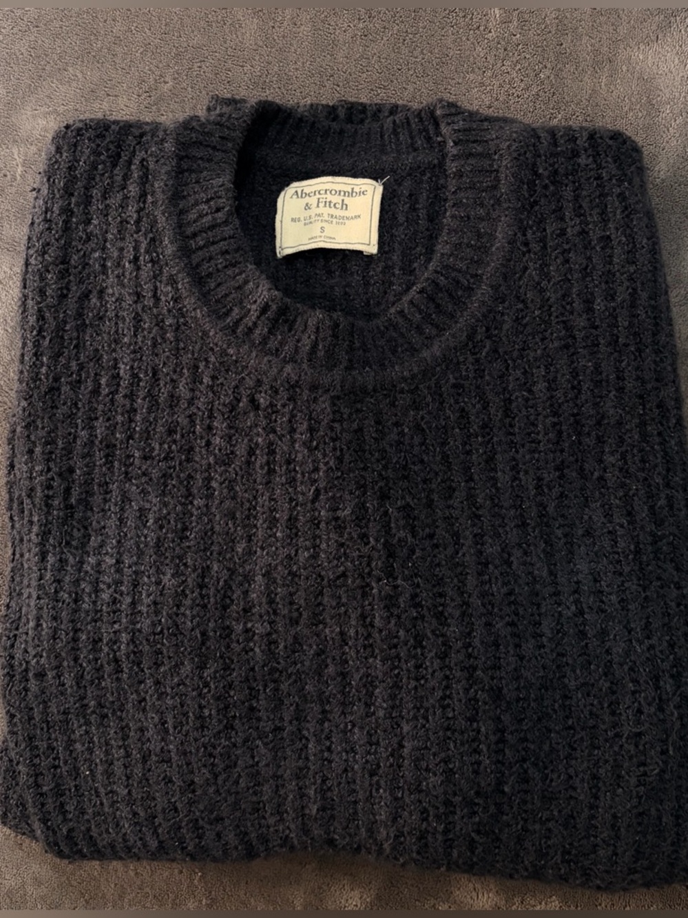 A&F Navy Sweater